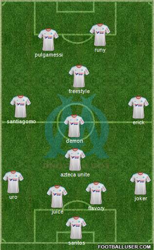 Olympique de Marseille Formation 2013