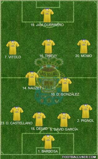 U.D. Las Palmas S.A.D. Formation 2013