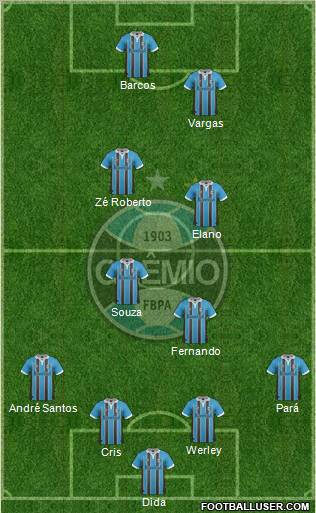 Grêmio FBPA Formation 2013