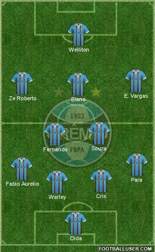 Grêmio FBPA Formation 2013