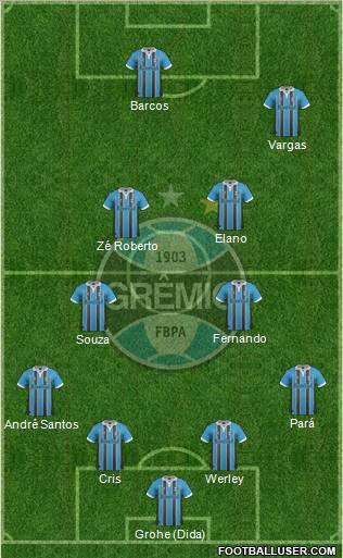 Grêmio FBPA Formation 2013