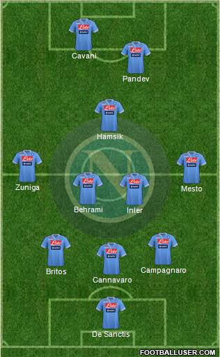 Napoli Formation 2013