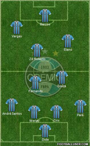 Grêmio FBPA Formation 2013
