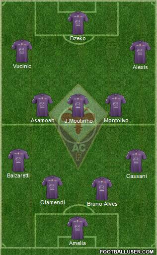 Fiorentina Formation 2013