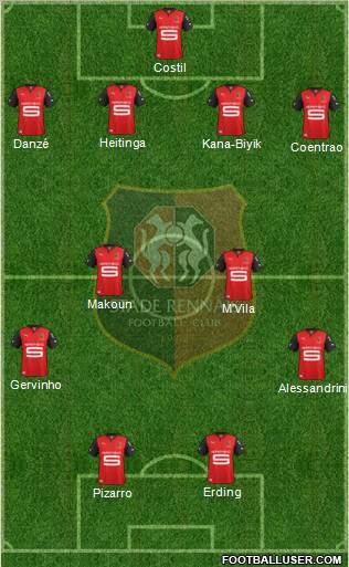Stade Rennais Football Club Formation 2013