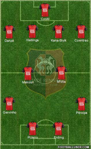 Stade Rennais Football Club Formation 2013