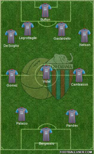 Catania Formation 2013