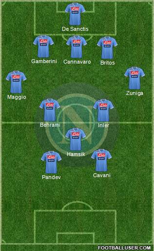 Napoli Formation 2013