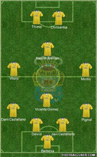 U.D. Las Palmas S.A.D. Formation 2013
