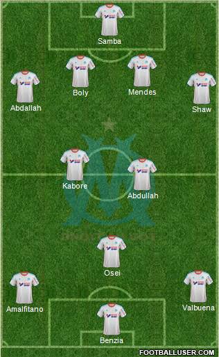 Olympique de Marseille Formation 2013
