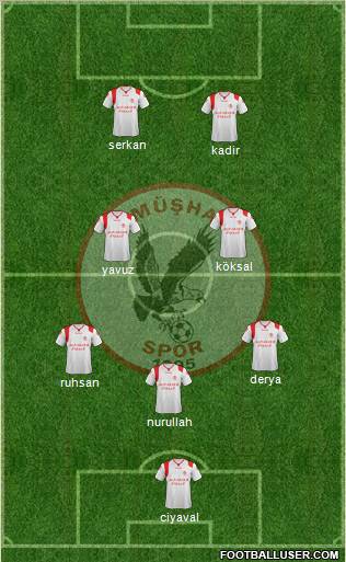 Gümüshanespor Formation 2013