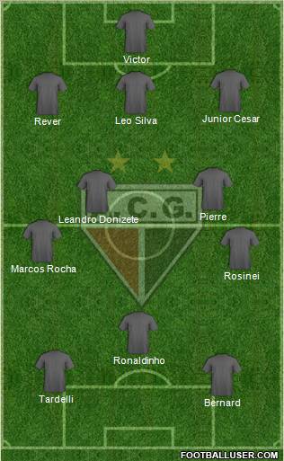 Atlético C Goianiense football formation