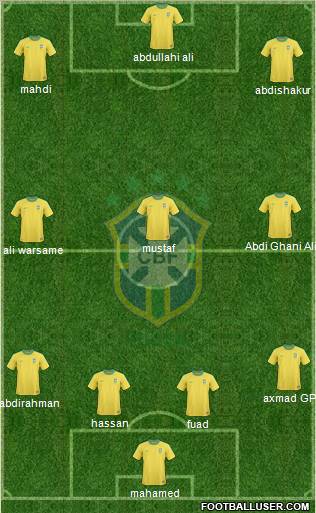 Brazil Formation 2013