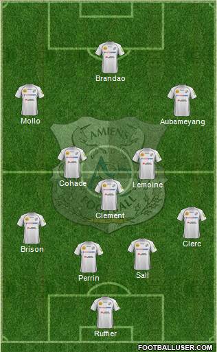 Amiens Sporting Club Football Formation 2013