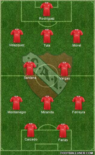 Independiente Formation 2013