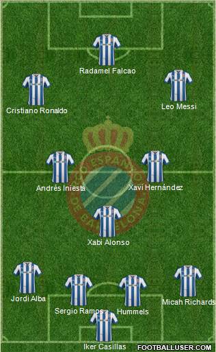 R.C.D. Espanyol de Barcelona S.A.D. Formation 2013
