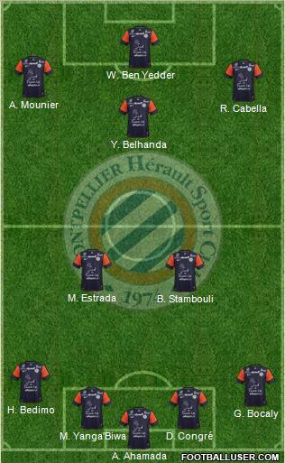 Montpellier Hérault Sport Club Formation 2013