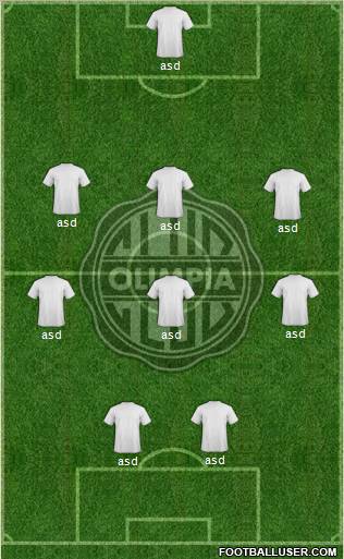 C Olimpia Formation 2013