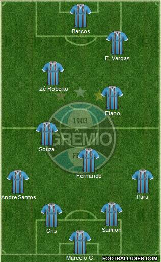 Grêmio FBPA Formation 2013