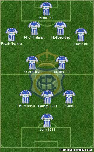 R.C. Recreativo de Huelva S.A.D. Formation 2013