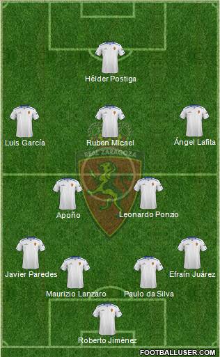 R. Zaragoza S.A.D. Formation 2013