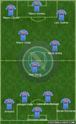 Napoli Formation 2013