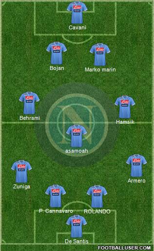 Napoli Formation 2013