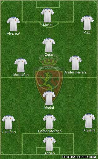 R. Zaragoza S.A.D. Formation 2013