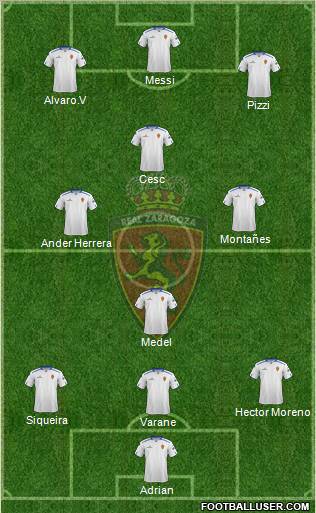 R. Zaragoza S.A.D. Formation 2013