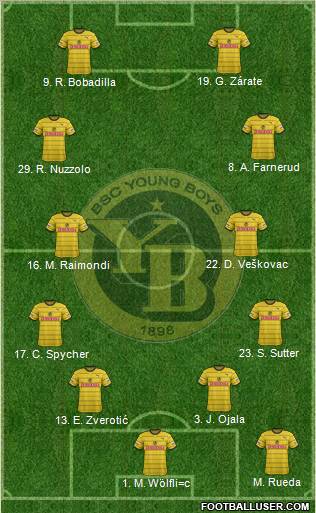 BSC Young Boys Formation 2013