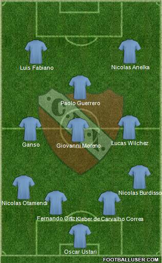 Independiente Formation 2013