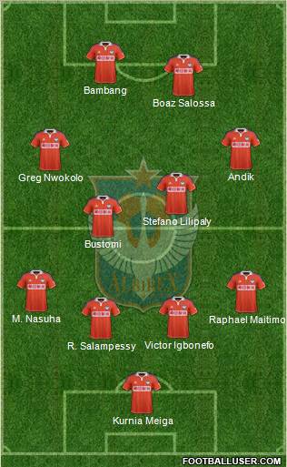 Albirex Niigata Formation 2013