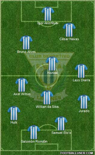 C.D. Leganés S.A.D. football formation