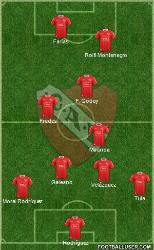 Independiente Formation 2013