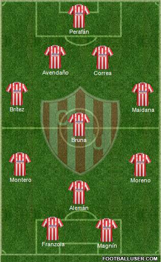 Unión de Santa Fe Formation 2013