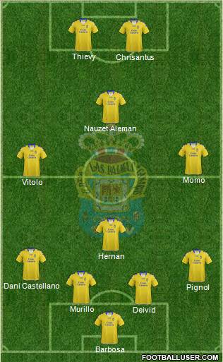 U.D. Las Palmas S.A.D. Formation 2013