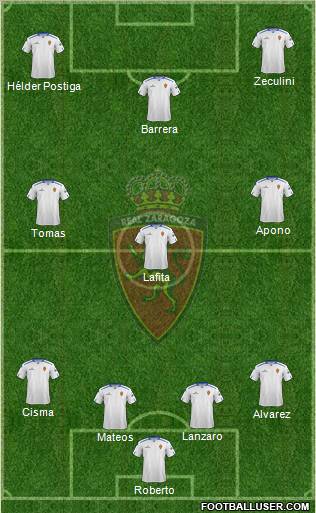 R. Zaragoza S.A.D. Formation 2013