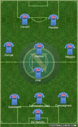 Napoli Formation 2013