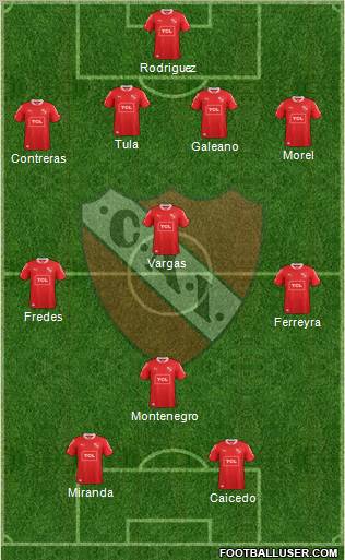 Independiente Formation 2013