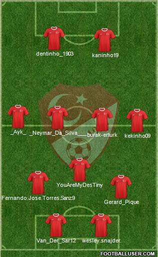 Turkey Formation 2013