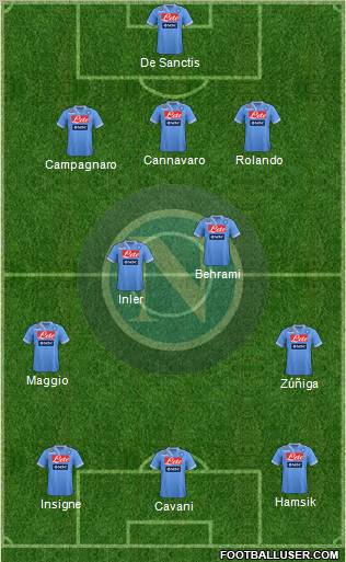 Napoli Formation 2013