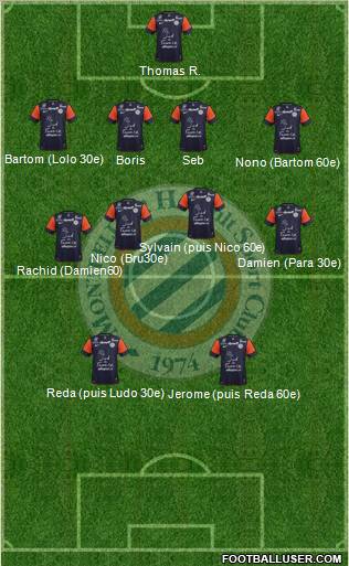 Montpellier Hérault Sport Club Formation 2013