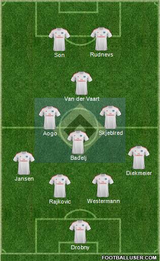 Hamburger SV Formation 2013