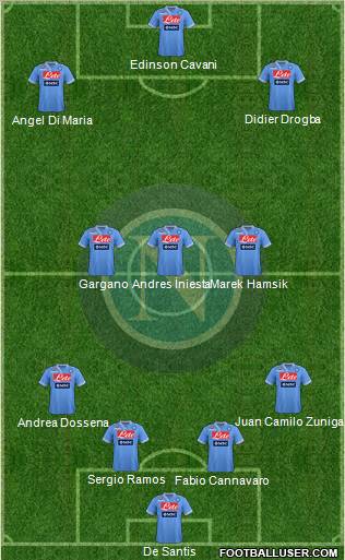 Napoli Formation 2013
