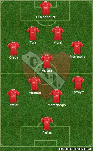 Independiente Formation 2013