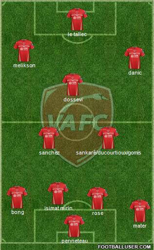 Valenciennes Football Club Formation 2013