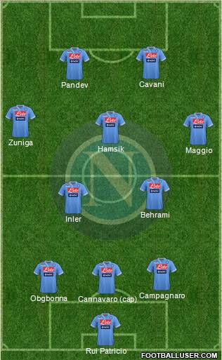 Napoli Formation 2013