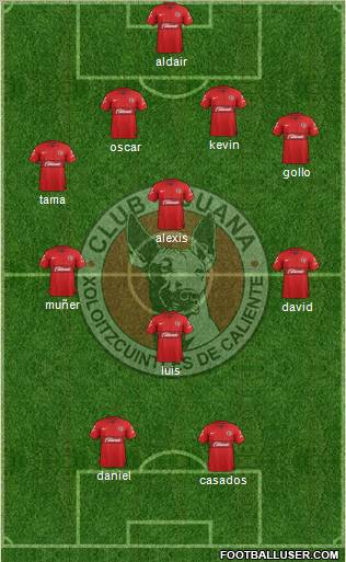 Xoloitzcuintles de Tijuana Formation 2013