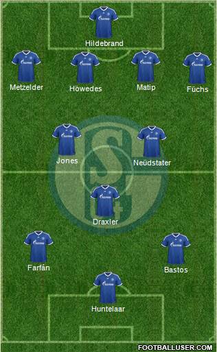 FC Schalke 04 Formation 2013