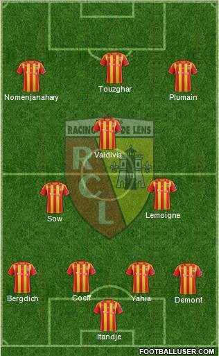 Racing Club de Lens Formation 2013